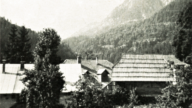 Bjergtur til Triglav i Slovenien anno 1969