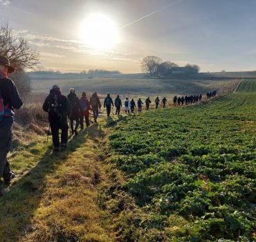 Høve-Højderygstien Østjyderup med Vestsjælland Afd. Foto Jytte Nielsen