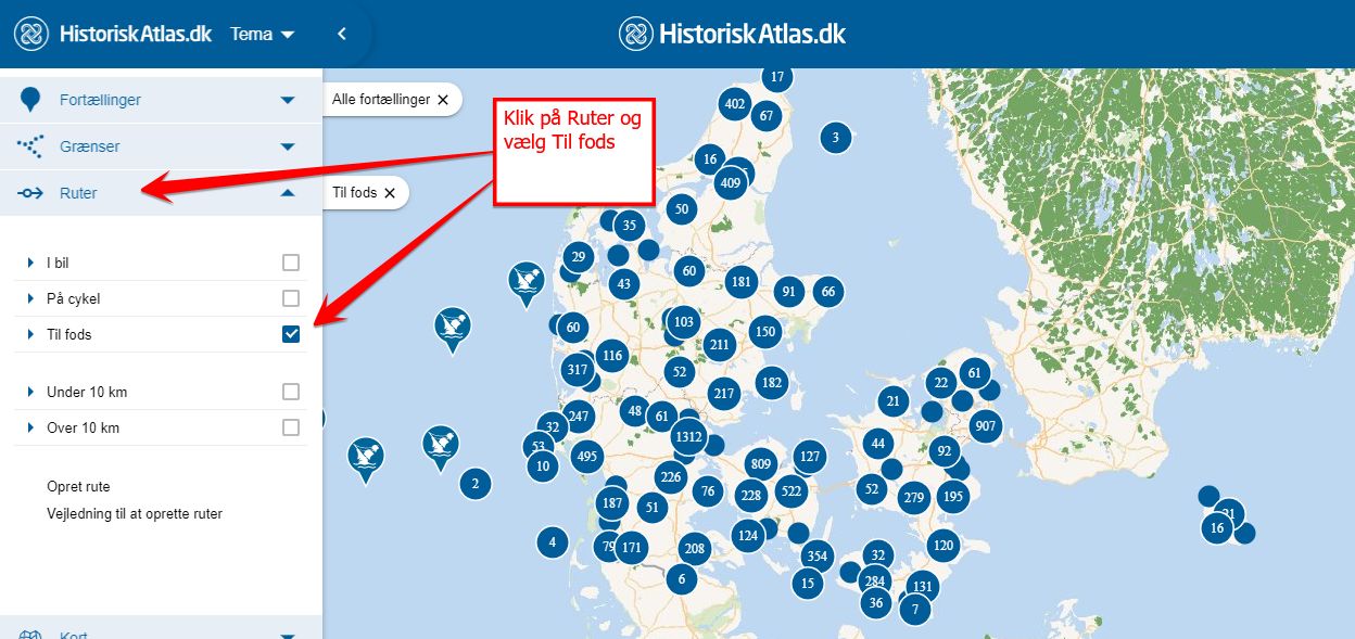 Historiske Vandringer: Sådan Bruger Du Outdooractive Og Historisk Atlas ...