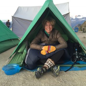 Christine Antorini i Peru på Inka Trail i 2016. Foto privat