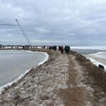 DVL vandretur 15. februar 2026. Hvide Sande – nord-syd og øst-vest. Fra ruten kl. 10.37.