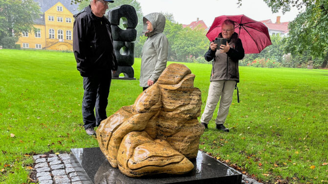 Eva Sørensens skulptur ”Uden titel” fra 1975